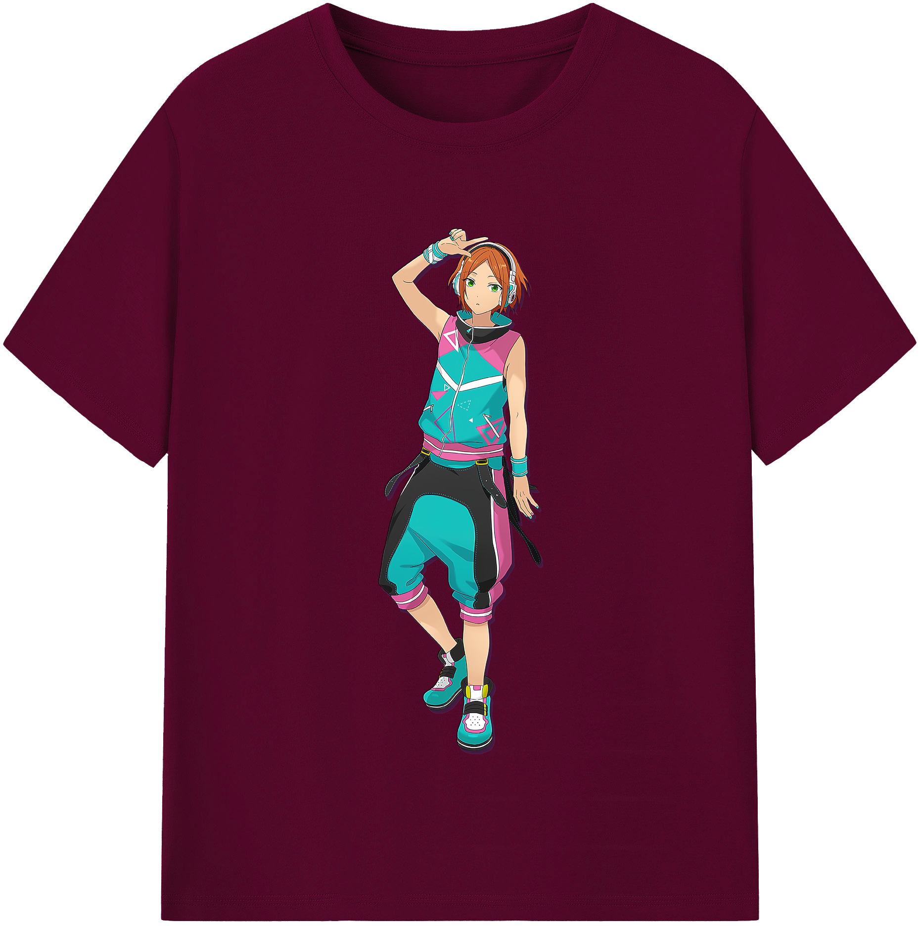 （画像用） あんさんぶるスターズ! Ensemble Stars レディースカジュアルプリントTシャツ（綿100％）